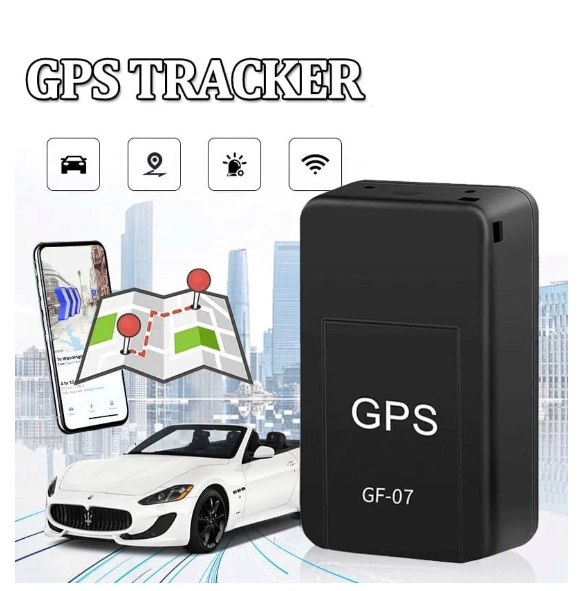 GPS Tracker Real Time Tracking Car Anti-Theft Anti-lost Locator