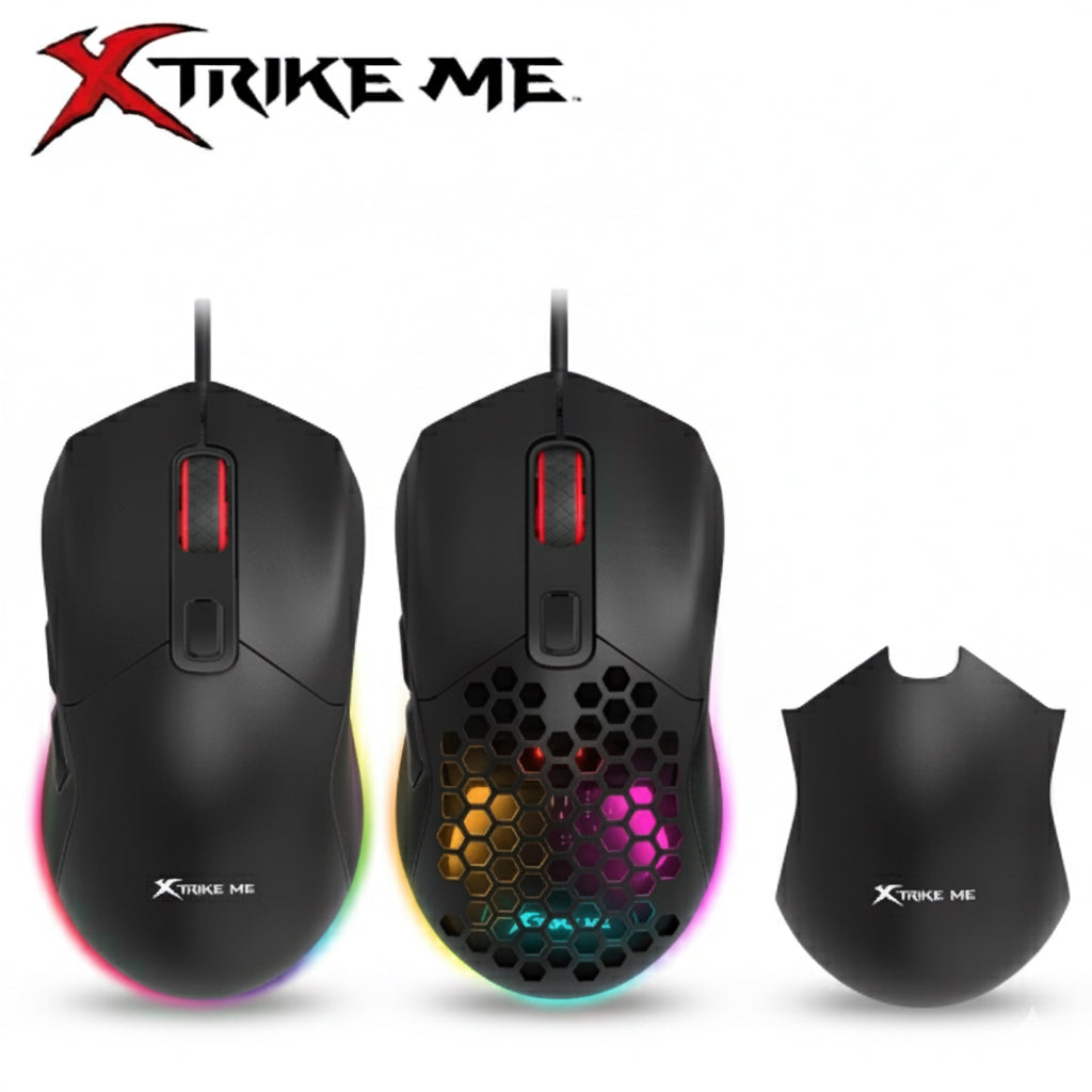 XTRIKE ME GM-316 WIRED 7 BUTTONS RGB GAMING MOUSE